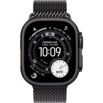 Apple Watch Ultra 3, GPS + Cellular, Titanium, Black Milanese Band (S) - 49mm MF1N4QF/A