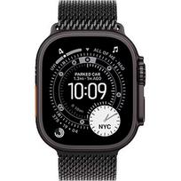 Apple Watch Ultra 3, GPS + Cellular, Titanium, Black Milanese Band (L) - 49mm MF1T4QF/A