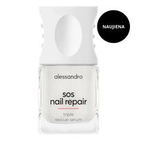 Alessandro SOS NAIL REPAIR SERUM atstatomasis nagų serumas su biotinu ir siliciu 10 ml