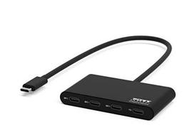 Port Designs USB HUB TYPE C - 4 PORTS TYPE C - PD 100W 3 x time Type C + Type C PD 100W (900147)