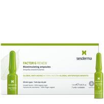 Sesderma Factor G Global Anti-Aging ampulės, 7 × 1,5 ml