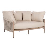 Lauko baldų komplektas Sofa MEDINA 163,5x143,5xA71,5cm, smėlio spalvos