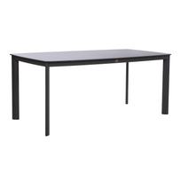 Lauko stalas BEIDA 180x90xH75cm, juodas