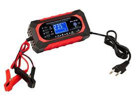 Švino akumuliatorių įkroviklis 12V 10A, 24V 5A, LCD