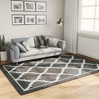 Kilimas juodas ir baltas 160x230cm neslystantis plaunamas