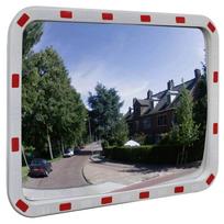 Kelio veidrodis stačiakampis 60x80cm PC plastikas su atšvaitais