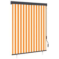Lauko roletas baltos ir oranžinės spalvų 140x250cm