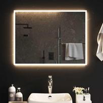 Vonios kambario LED veidrodis 80x60cm