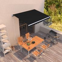 Automatinė ištraukiama markizė antracito spalvos 300x250cm