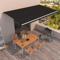 Automatinė ištraukiama markizė antracito spalvos 600x350cm