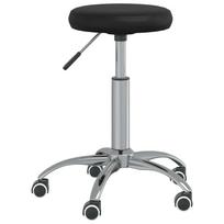 Masažuotojo kėdė juodos spalvos dirbtinė oda (333152)