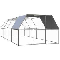 Lauko narvas viščiukams 3x8x2m galvanizuotas plienas