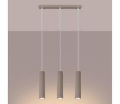 Brilagi - LED pakabinamas liustras ant laido CRESTO 3xGU10/10W/230V taupe