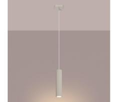 Brilagi - LED pakabinamas šviestuvas ant laido CRESTO 1xGU10/10W/230V, kreminės spalvos