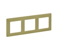 Legrand 754083 - žalias rėmelis jungikliams VALENA LIFE 3P