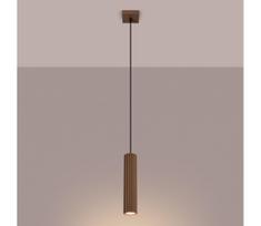 BRILAGI - LED pakabinamas šviestuvas CRESTO su laidu, 1xGU10/10W/230V, rudas