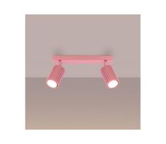 Brilagi - LED taškinis šviestuvas CRESTO 2xGU10/10W/230V rožinis