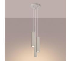 Brilagi - LED liustra ant laido CRESTO 3xGU10/10W/230V kreminė