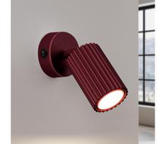 Brilagi - LED sieninis taškinis šviestuvas CRESTO 1xGU10/10W/230V burgundiškas