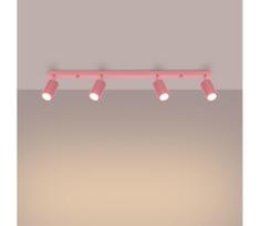 BRILAGI - LED taškinis šviestuvas CRESTO 4xGU10/10W/230V rožinė
