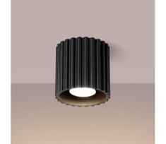 Brilagi - LED taškinis šviestuvas SFERA 1xGU10/10W/230V skersmuo 10 cm juodas