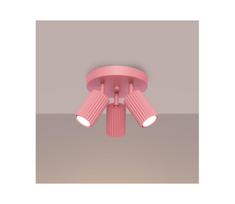 Brilagi - LED taškinis šviestuvas CRESTO 3xGU10/10W/230V rožinis