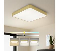 Brilagi-LED dimeriu reguliuojamas lubinis šviestuvas POOL LED/48W/230V 3000-6000K 50x50 cm auksinis + nuotolinis pultas