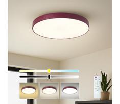 Brilagi-LED dimeriuojamas lubinis šviestuvas POOL LED/60W/230V 3000-6000K 50 cm bordo+su nuotoliniu pultu