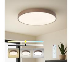 Brilagi - dimeriuojamas LED lubinis šviestuvas POOL LED/60W/230V 3000-6000K 60 cm rudas + nuotolinio valdymo pultas