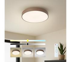 Brilagi - dimeriuojamas LED lubinis šviestuvas POOL LED/36W/230V 3000-6000K 30 cm rudas + nuotolinis pultas