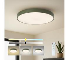 Brilagi - reguliuojamas LED lubinis šviestuvas POOL LED/60W/230V 3000-6000K 60 cm žalias+su nuotoliniu pultu