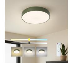 Brilagi - dimeriuojamas LED lubinis šviestuvas POOL LED/36W/230V 3000-6000K 30 cm, žalias + su nuotoliniu pultu