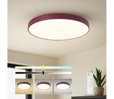 Brilagi-LED reguliuojamas lubų šviestuvas POOL LED/60W/230V 3000-6000K 60 cm bordo+su nuotoliniu pultu