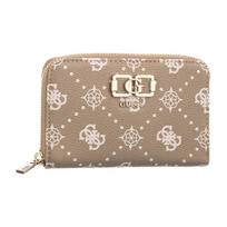 Guess Emelie Logo Slg Med Zip Around SWGP99 28140 Biscotti Logo (GU869-b) rankinė