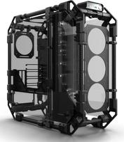 Alphacool Apex Pro Skeleton Full Tower Black, Carbon