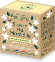 Beauterra - Marseille Solid Soap - Fleur de Jasmin - 100