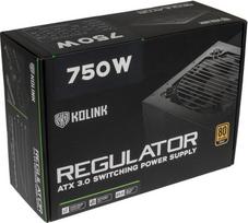 Kolink Regulator 80 PLUS Gold PSU, ATX 3.0, PCIe 5.0, modular - 750 Watts