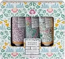 William Morris At Home Bergamot & Vetiver Three Hand Creams 3 x 30ml
