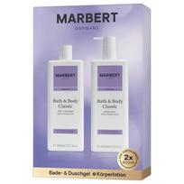 Marbert Bath and Body Classic Gift Set (Body Lotion 400 ml + Shower Gel 400 ml)