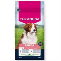 Eukanuba Senior S/M senyviems šunims su ėriena ir ryžiais 12 kg