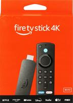 Multimedijos grotuvas Amazon Fire TV Stick 4K 2024, Micro USB, juoda sp.