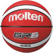 Krepšinio kamuolys Molten BGR6-RW, 6, raudonas/baltas