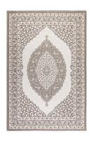 Elle Decoration dvipusis kilimas naudojimui viduje ir lauke Gemini Meekly Linen 200x290, tinka naudoti terasoje ar balkone