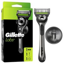 Gillette Labs Skustuvas Vyrams, 1 Skutimosi Galvučių, Sieninis Laikiklis