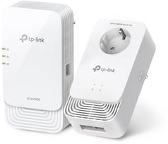 Adapteris powerline TP-Link PGW2440 KIT EasyMesh WiFi6 skaidrus powerline rinkinys (G.hn2400, AX1800, 2,4GHz/5GHz, 3xGbE) | PGW2440 KIT | 4897098687574