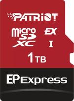 Atminties kortelė Patriot EP Express MicroSDXC 1 TB Class 10 UHS-I/U3 V30 (PEF1TEPEXMCX) | PEF1TEPEXMCX | 4711378430875