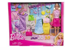 Barbie Lėlė Barbė Barbės drabužiai ir lėlė Mix-and-Match mados HKB07
