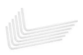 EK vandens blokai EK-Loop kietas vamzdis 14/10mm akrilas, sulenktas 90 laipsnių - 80cm, 6 vnt.