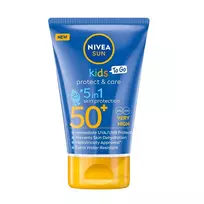 NIVEA_Sun Kids Protect & Care 5in1 Apsauginis losjonas vaikams nuo saulės SPF50+ 50ml