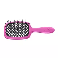 JANEKE_Small Superbrush mažas plaukų šukavimo šepetys Fuksija-juoda